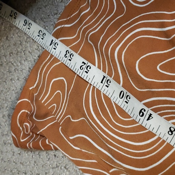 forever21 women's knit dress long brown/white medium nwt - Picture 6 of 6